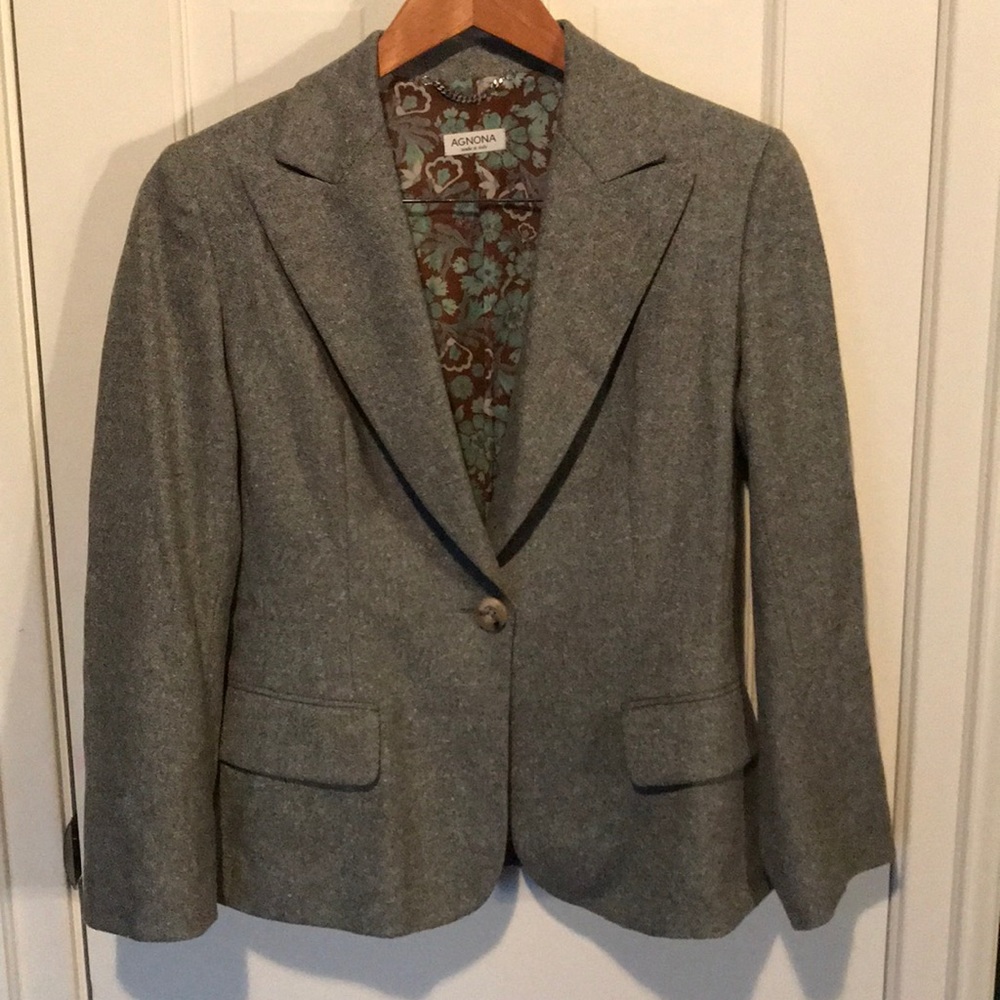 Agnona Wool Blazer
